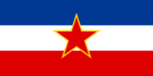 Joegoslavië-Vlag rechthoekig