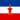 Joegoslavië-Vlag vierkant