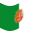 Zwaaien Fuerteventura vlag statisch