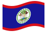 Geanimeerde vlag Belize