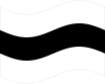 Zwaaien Posen (Pruisische provincie) vlag statisch