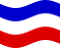 Zwaaien Sleeswijk-Holstein (Pruisische provincie) vlag statisch