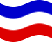 Zwaaien Sleeswijk-Holstein (Pruisische provincie) vlag statisch