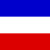 Sleeswijk-Holstein (Pruisische provincie)-Vlag vierkant