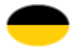 Saksen (Pruisische provincie)-Vlag als ovaal vignet
