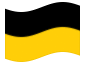 Geanimeerde vlag Saksen (Pruisische provincie)