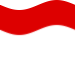 Zwaaien Brandenburg (Pruisische provincie) vlag statisch
